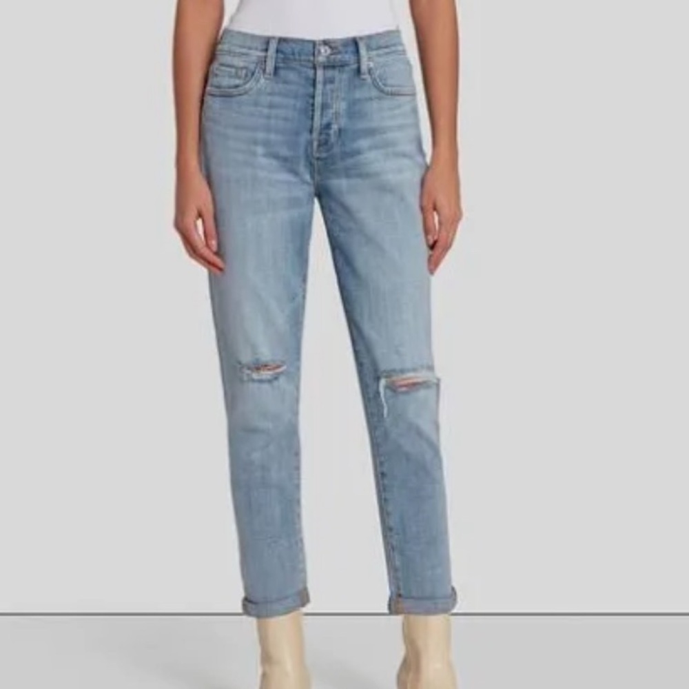 7 for all Mankind Busted Knee Jeans Size 31